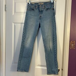 Levi’s Wedgie Straight Button Fly Jeans